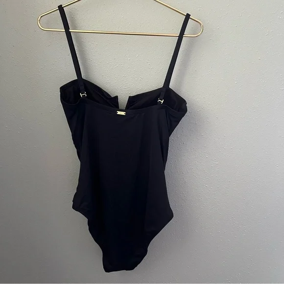 Ralph Lauren V-Wire One Piece Swimsuit - Picture 3 of 6